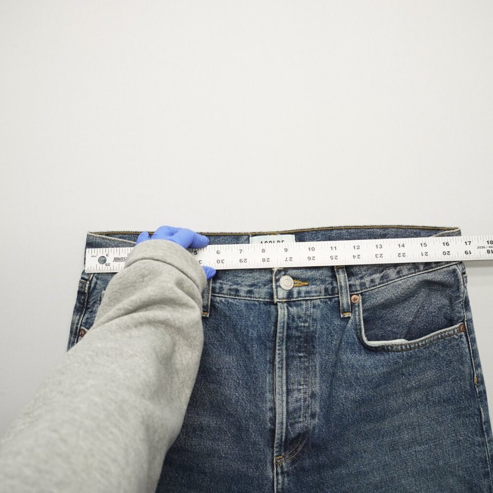 AGOLDE Fran Straight Leg Jeans in Dwell Size 28 - Picture 13 of 14
